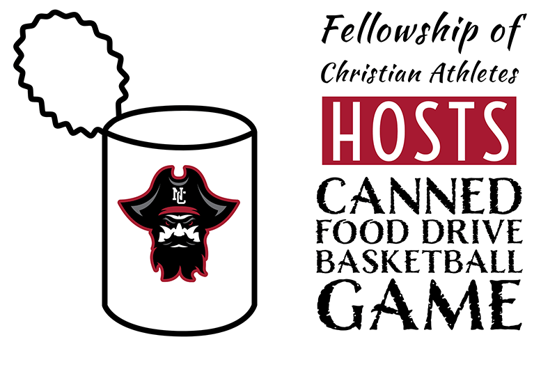 NCMC Canned Food Drive Basketball Games, Hosted By FCA, Are Set For November 16th