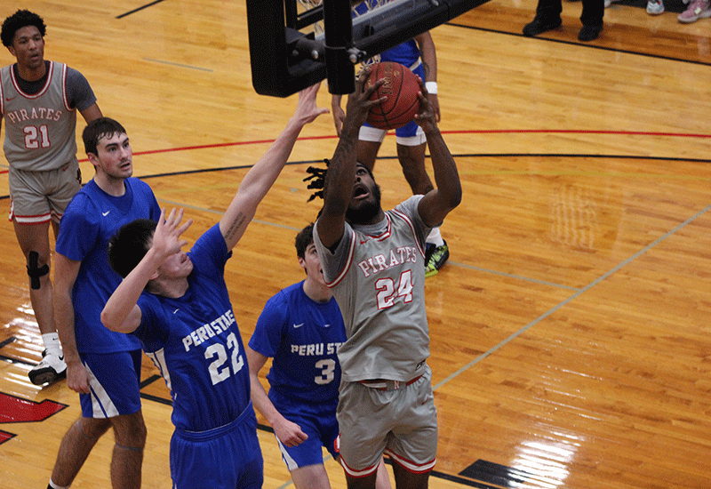 Strong Second Half Propels Pirates Over Peru State JV