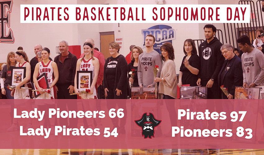 Pirates Win, Lady Pirates Lose On Sophomore Day