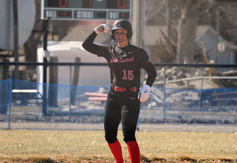 Softball Sweeps Home Doubleheader Over Hawkeye CC