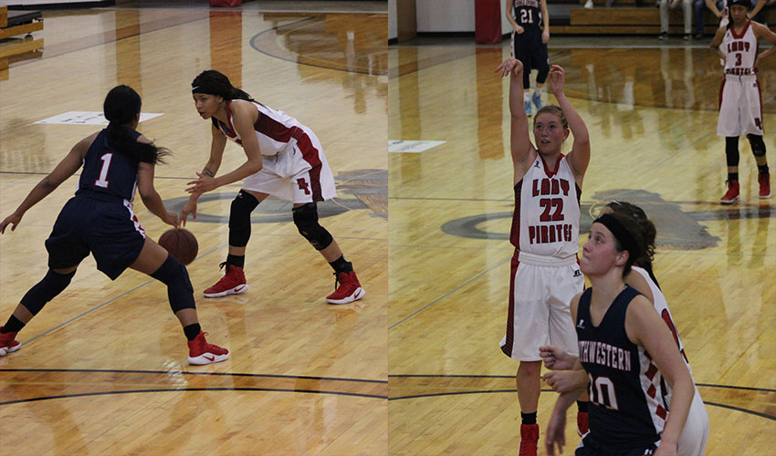 Lamp's 33 Points Lead The Lady Pirates To Victory Over Southwestern CC